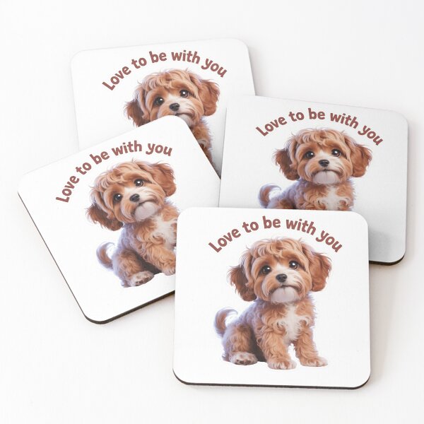 Item preview, Cavapoo maltipoo love to be with you bestfriend designed and sold by OhMyCotton.