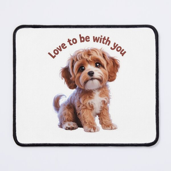 Item preview, Cavapoo maltipoo love to be with you bestfriend designed and sold by OhMyCotton.
