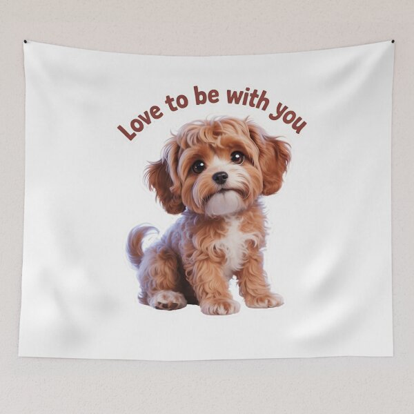 Item preview, Cavapoo maltipoo love to be with you bestfriend designed and sold by OhMyCotton.