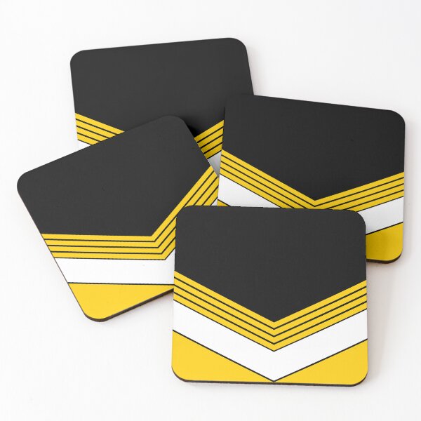 Item preview, Black and Yellow Chevron designed and sold by SimplyJamee.