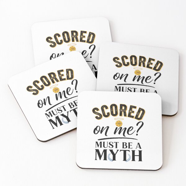 Item preview, Scored on Me? Must Be a Myth — Locker-Room Legend Tee designed and sold by FullCourtFeels.