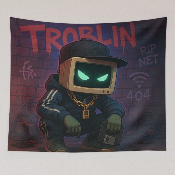 Item preview, Troblin – Trouble Goblin of the Digital World designed and sold by ggstcraft.