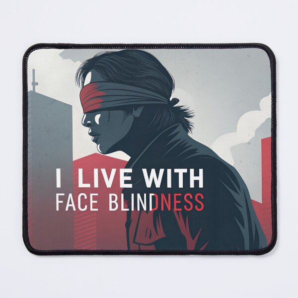 Item preview, Living with Face Blindness designed and sold by VividOrganica.