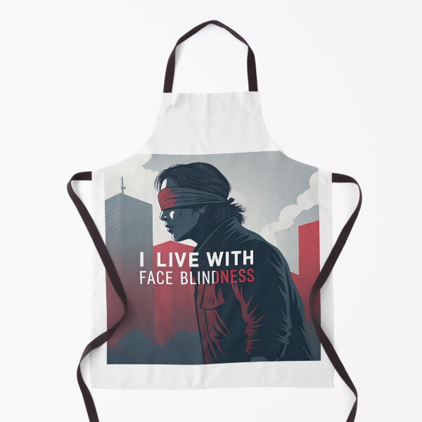 Item preview, Living with Face Blindness designed and sold by VividOrganica.