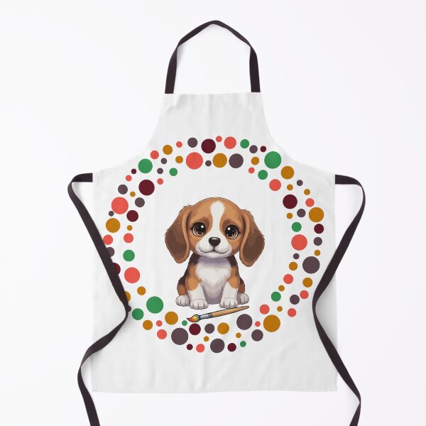 Artikelvorschau, Feiern Sie den Dot Day mit meinem Beagle | Bunte Hundekunst entworfen und verkauft von The Real Life Symphony.