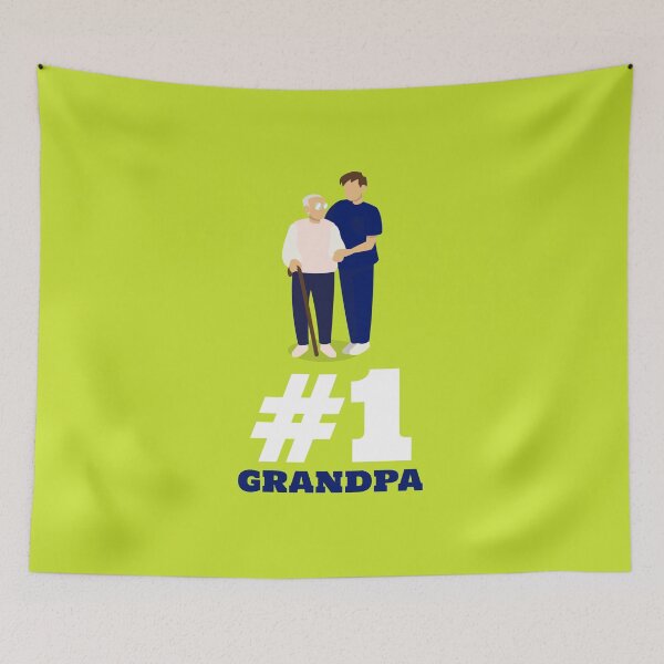 Item preview, #1 Grandpa – Grandparents Day Tribute Design designed and sold by Ani-24.