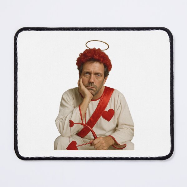 Item preview, Cupid Doctor House Happy Valentine's Day funny prank love heart meme designed and sold by CheeseBlueprint.
