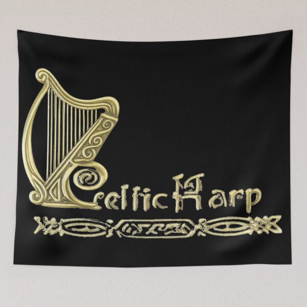 Item preview, Celtic Harp | Irish trad music  designed and sold by Oqueartecura.