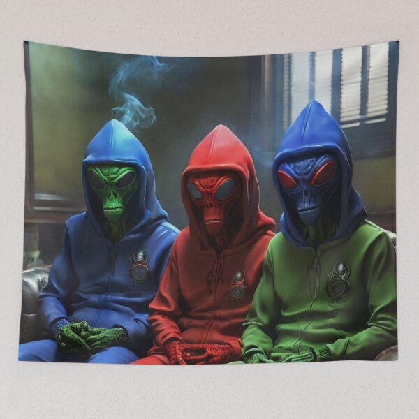 Item preview, Aliens Streetwear designed and sold by HappyPrintCo.