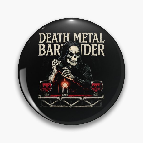 Item preview, Death Metal Bartender designed and sold by Krossgor.