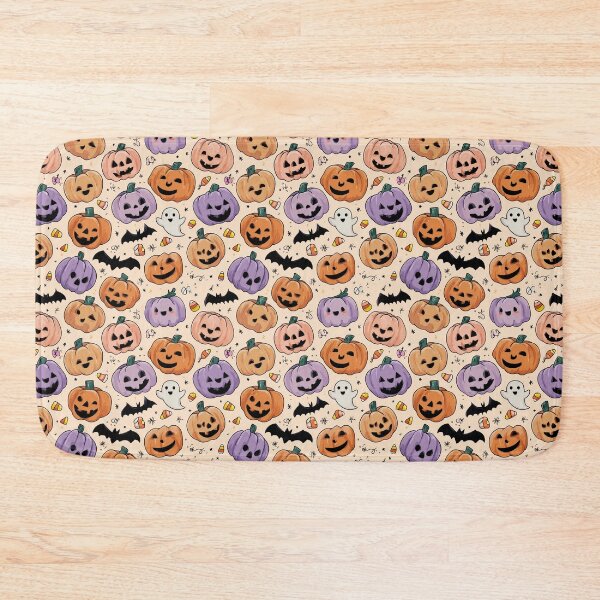 Item preview, Cute Halloween Pumpkin Pillow – Cozy Holiday Decorative  designed and sold by calm-style.