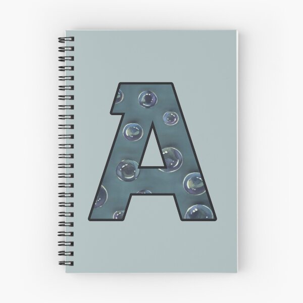 Item preview, Letter A, Decorated Initial, Bubbles, Soap Bubble Art designed and sold by JoyfulWhimsy.