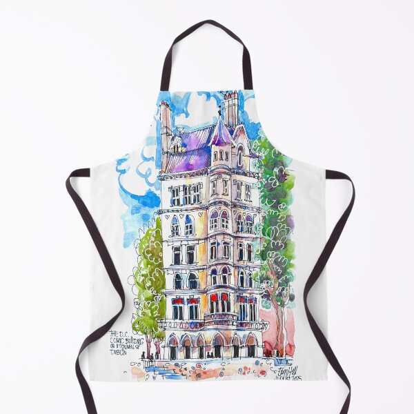 Item preview, Dublin Ireland. The DC Comic Building designed and sold by ErinHillStudio.