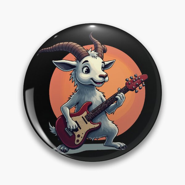 Item preview, Rocking goat with guitar designed and sold by Hans-Design.