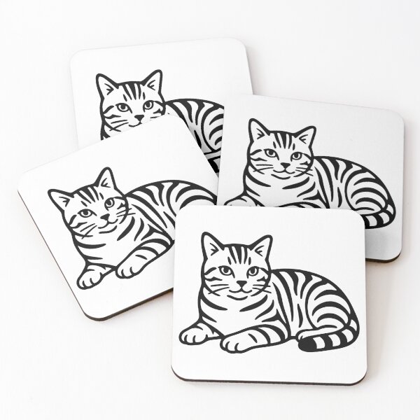 Item preview, Tabby Cat Laying Down designed and sold by theartfulaspie.