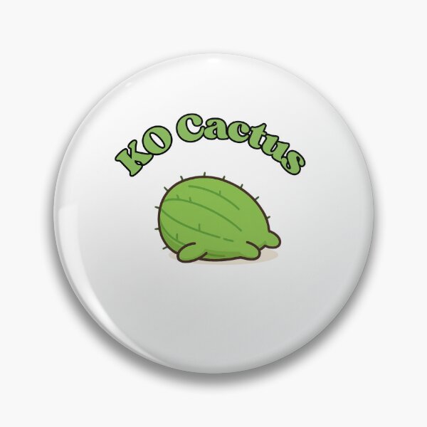 Item preview, KO Cactus – Cute Kawaii Chibi Plant Design designed and sold by artbyTSR.