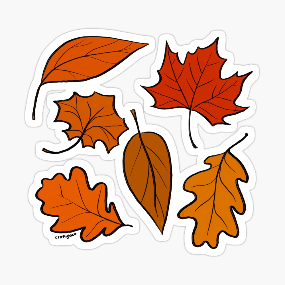 Autumn leaves Poster