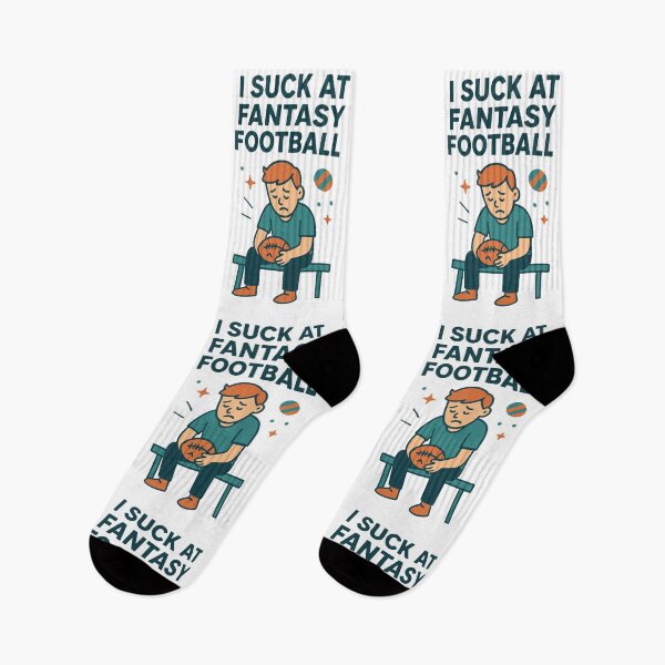 Item preview, i suck at fantasy football designed and sold by On Target Sports.