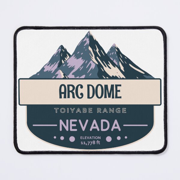 Item preview, Arc Dome, Toiyabe Range, Nevada, Mountain Design designed and sold by Wanderful-roads.