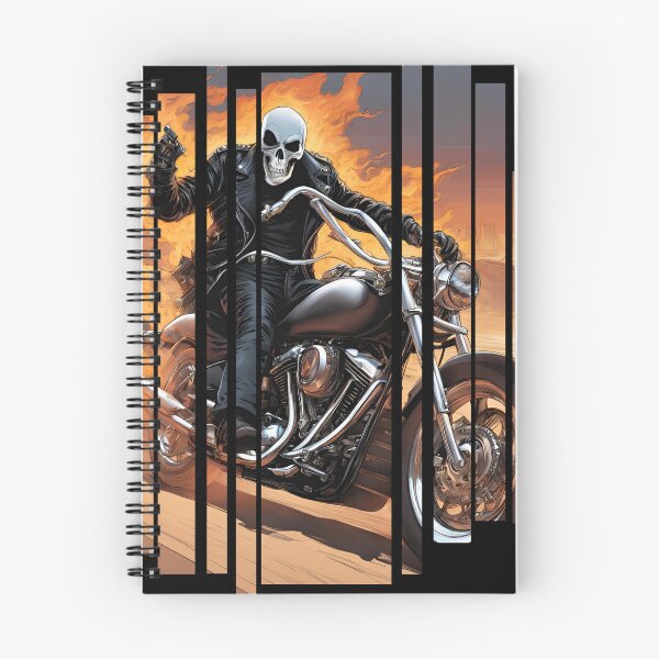 Item preview, Ghost rider on a fire motorbike 2 designed and sold by Neon G.