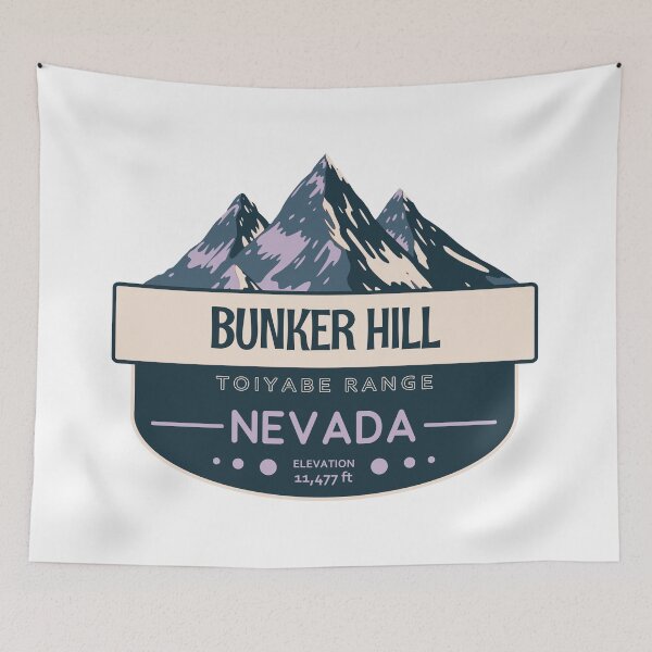 Item preview, Bunker Hill, Toiyabe Range, Nevada, Mountain Design designed and sold by Wanderful-roads.
