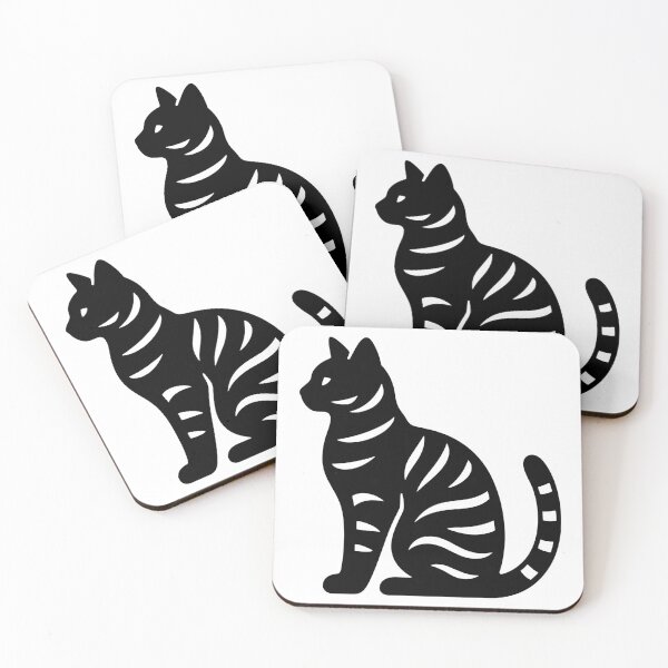 Item preview, Tabby Cat Silhouette designed and sold by theartfulaspie.