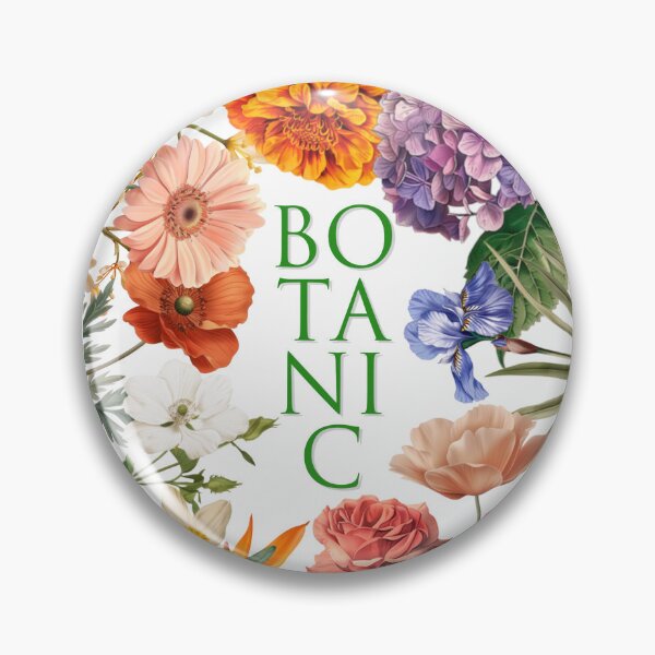 Artikelvorschau, Botanisches Muster mit verschiedenen Blumen entworfen und verkauft von SilverOutlining.