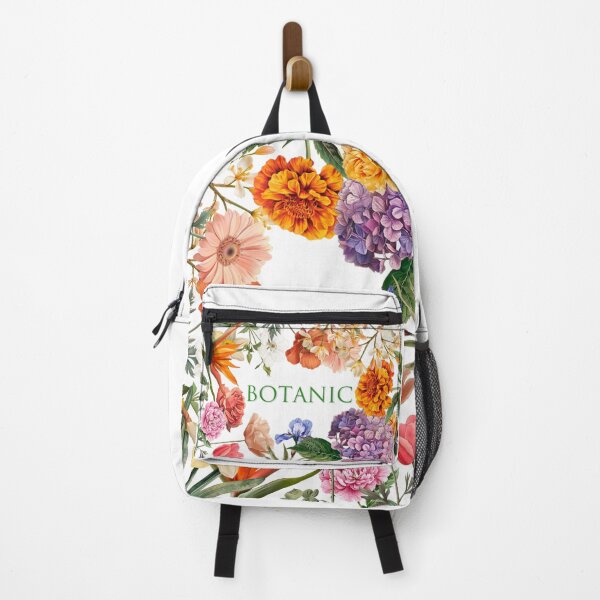 Item preview, Botanic pattern with diverse flowers designed and sold by SilverOutlining.