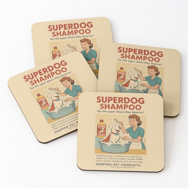 Item preview, Superdog Shampoo – “Because Even Kryptonian Fur Gets Dirty” designed and sold by Lavoretty.