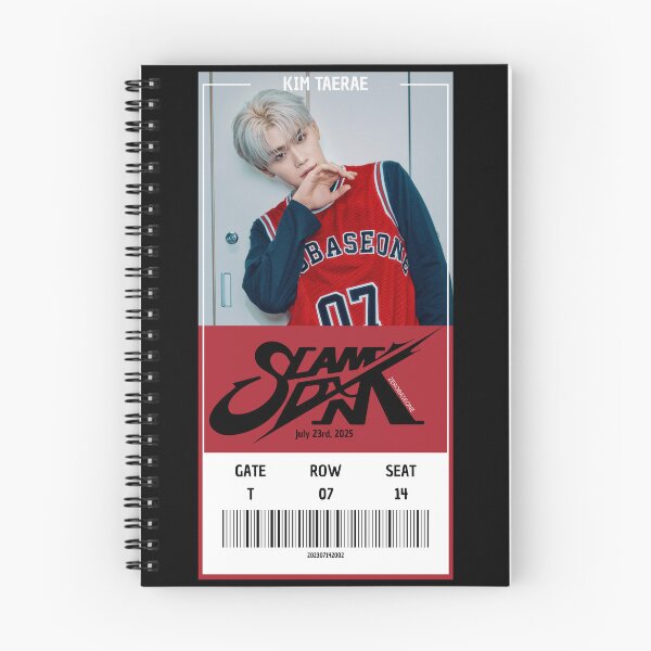 Item preview, ticket kim taerae zerobaseone slam dunk designed and sold by Wolf1Queen.