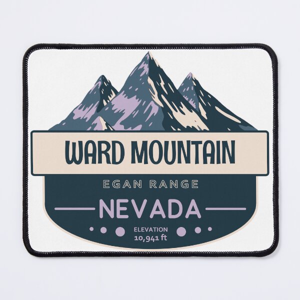 Item preview, Ward Mountain, Egan Range, Nevada, Mountain Design designed and sold by Wanderful-roads.