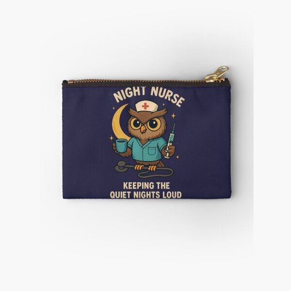 Item preview, Night Nurse Owl: Keeping Quiet Nights Loud designed and sold by k3rstman1.