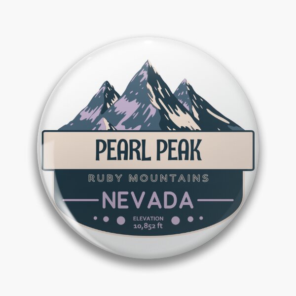 Item preview, Pearl Peak, Ruby Mountains, Nevada, Mountain Design designed and sold by Wanderful-roads.
