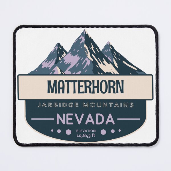 Item preview, Matterhorn, Jarbidge Mountains, Nevada, Mountain Design designed and sold by Wanderful-roads.
