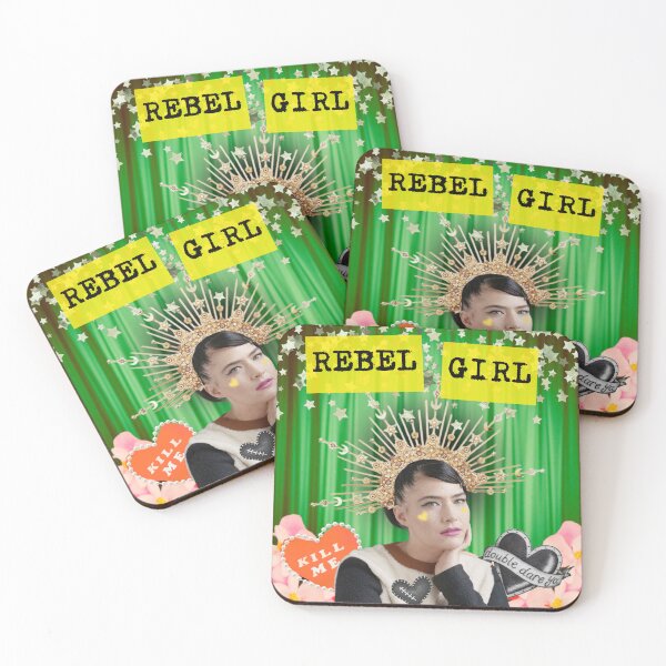Item preview, Kathleen Hanna - Rebel Girl designed and sold by Dawn Weiner will have her revenge.
