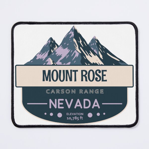 Item preview, Mount Rose, Carson Range, Nevada, Mountain Design designed and sold by Wanderful-roads.