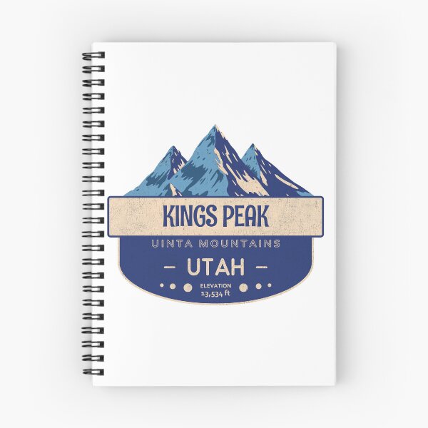 Item preview, Kings Peak, Uinta Mountains, Utah, Mountain Design designed and sold by Wanderful-roads.