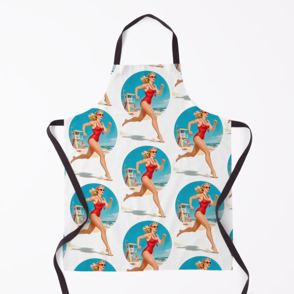 Item preview, HeyWatch – Retro Lifeguard Pinup designed and sold by Lightning-Lace.