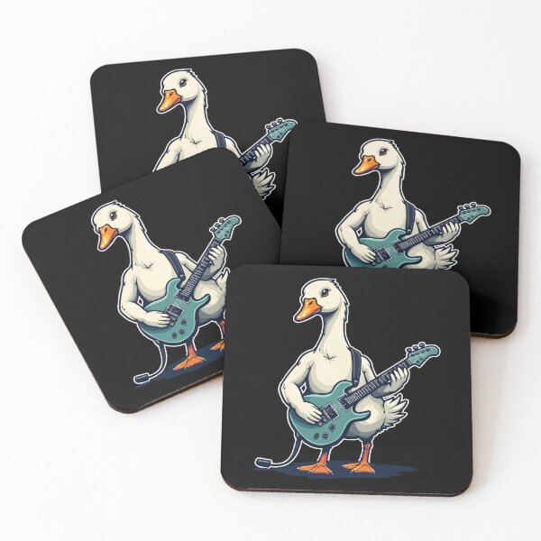 Item preview, Rocking goose with guitar designed and sold by Hans-Design.