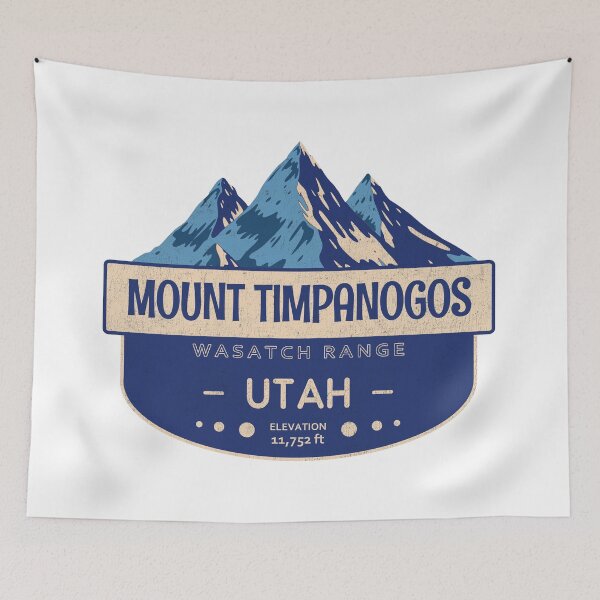 Item preview, Mount Timpanogos, Wasatch Range, Utah, Mountain Design designed and sold by Wanderful-roads.