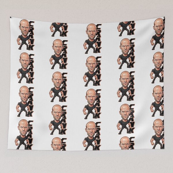 Item preview, Funny Jason Statham adrenaline crank caricature designed and sold by vectorlove.