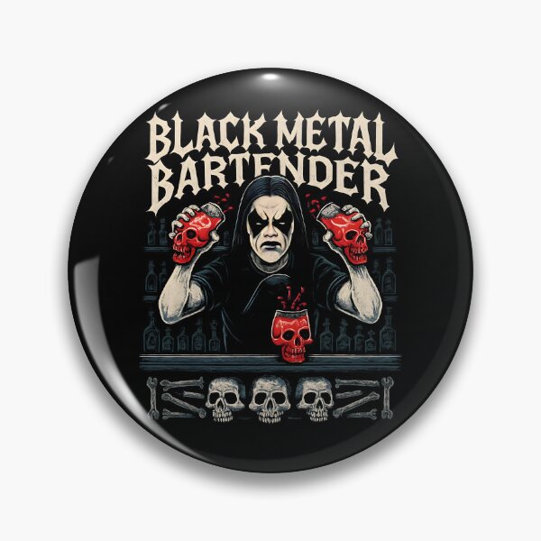 Item preview, Black Metal Bartender designed and sold by Krossgor.