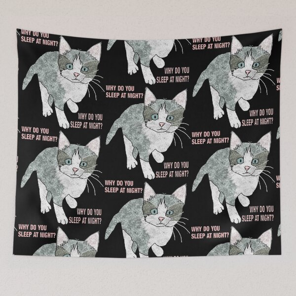 Item preview, Curious Gray and White Kitten Wants to Play designed and sold by kristalcurt.