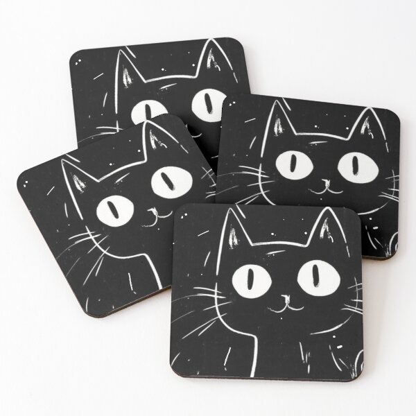 Item preview, Black Cat Doodle designed and sold by DarkArts66.
