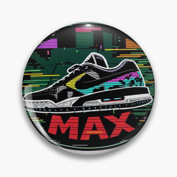 Item preview, Glitch MAX Sneaker – Digital Emblem Sticker designed and sold by Imaginarium of Chaos falcon88 .