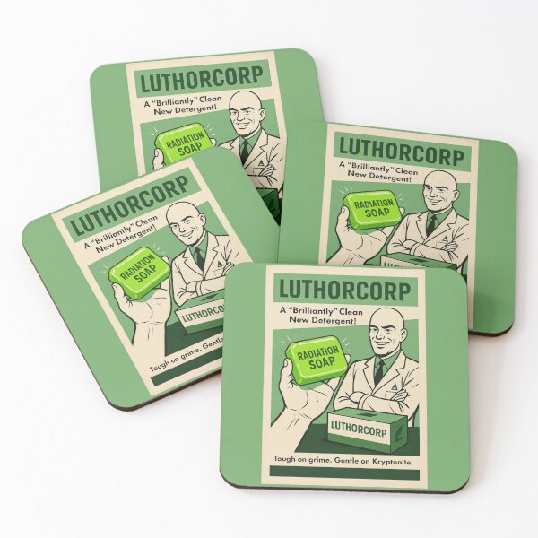 Item preview, LuthorCorp Radiation Soap – “Tough on Grime. Gentle on Kryptonite.” designed and sold by Lavoretty.