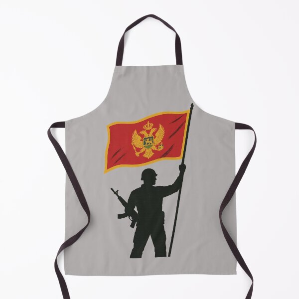 Item preview, Montenegrin Pride – Patriot Silhouette with Flag designed and sold by Mood Printz.