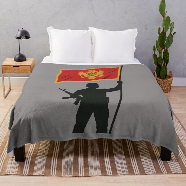 Item preview, Montenegrin Pride – Patriot Silhouette with Flag designed and sold by Mood Printz.