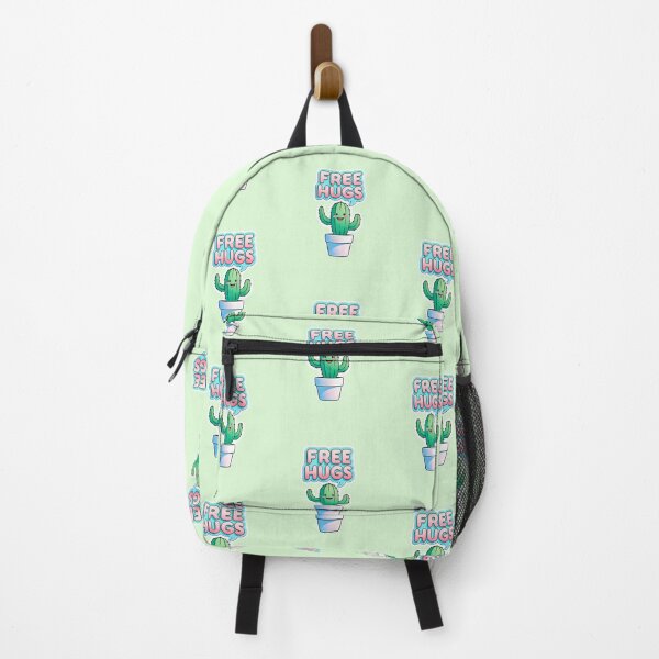 Item preview, Free Hugs - Cute Cactus with Flowers designed and sold by VibrArtco.