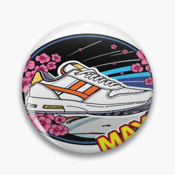 Artikelvorschau, Anime MAX Sneaker – Manga-Emblem Sticker entworfen und verkauft von Imaginarium of Chaos falcon88 .
